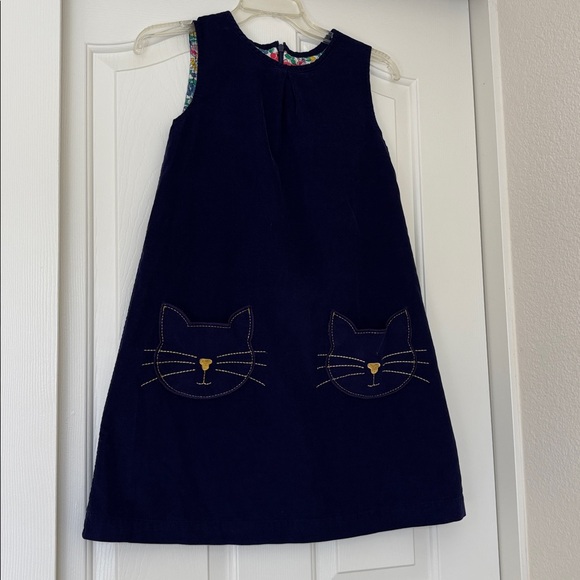 Mini Boden Other - Mini Boden Dark Blue Dress with Cat Pockets Size 11-12 Years